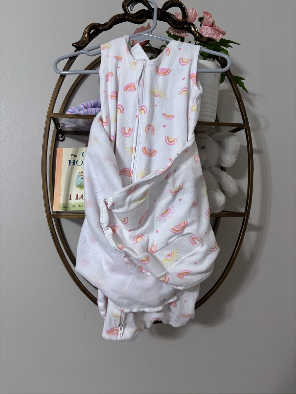 Halo sleep sack (with hole on back)